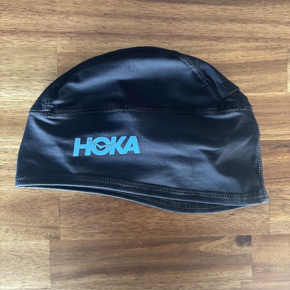HOKA U Coldsnap Fleece Beanie Black # 1147313 Running Sporty ONE SIZE FITS MOST